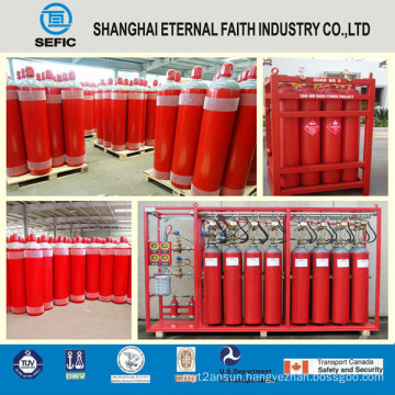 Seamless Steel High Pressure Industrial Argon Gas Cylinder